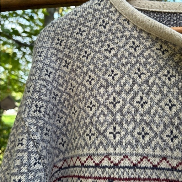 Vintage Women Roses Patterned Grandma Cottagecore  Cardigan Medium - Picture 6 of 7